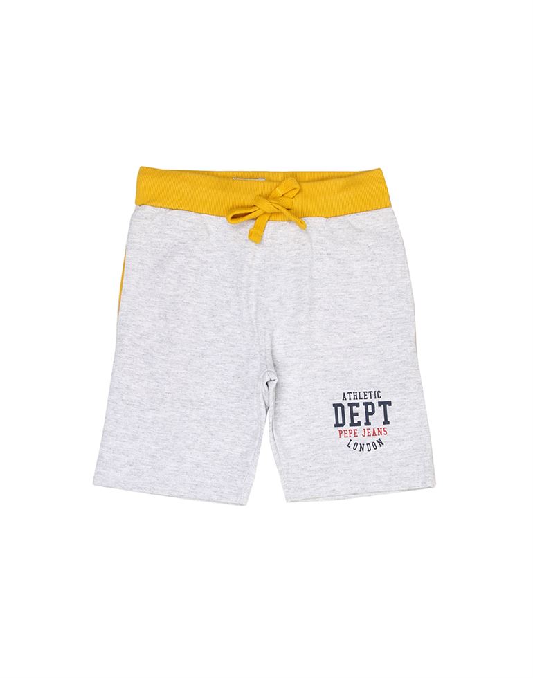 Pepe Jeans Boys Solid Grey Shorts
